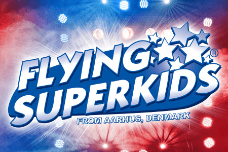Få 15 % rabat på Flying Superkids’ nye show
