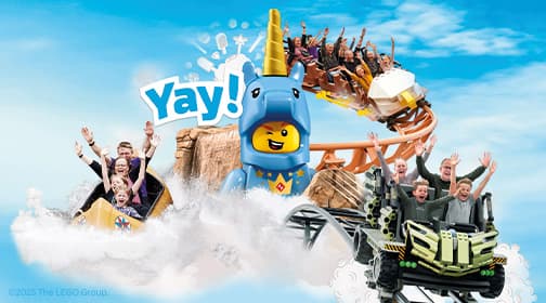Få 20 % på din billet til LEGOLAND®