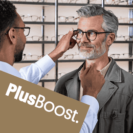 PlusBoost! Få 5 % + 5 % hos Synoptik