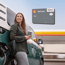 Få 28 øre pr. l/kWh på brændstof og opladning med PlusKort Shell Card