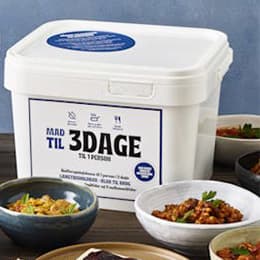 Få 15 % rabat på alle produkter på madtil3dage.dk