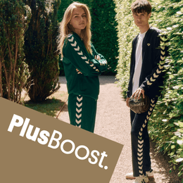 PlusBoost! Få 10-25 % hos hummel